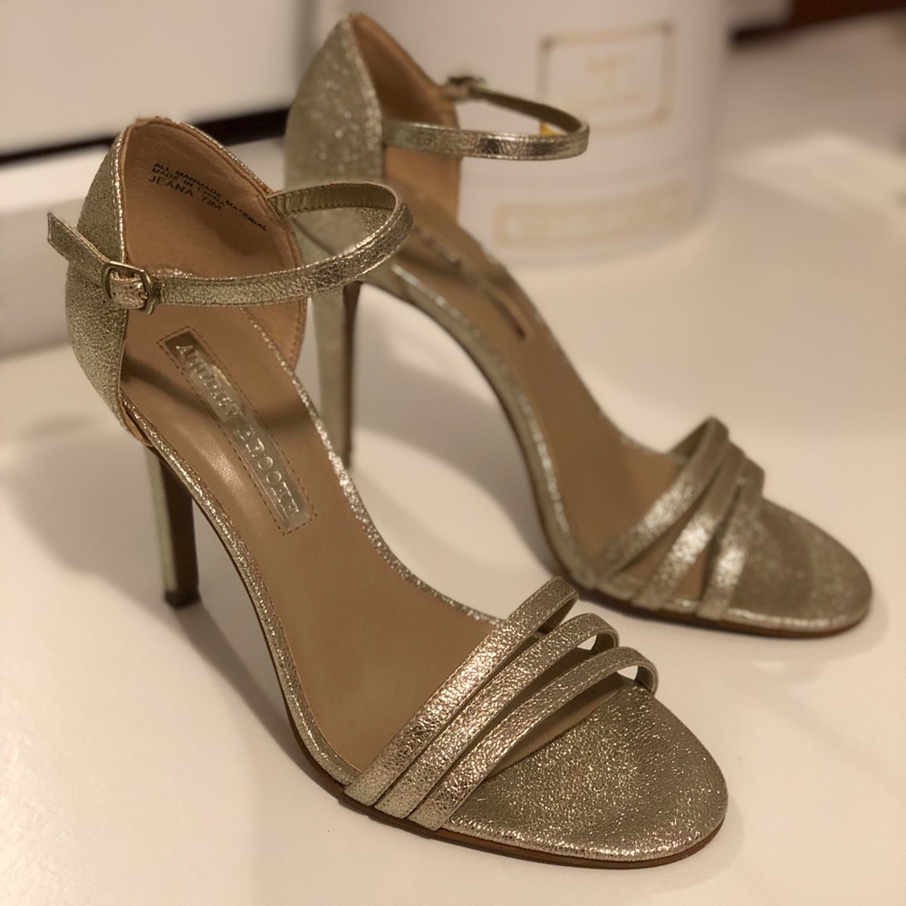 Gold heels